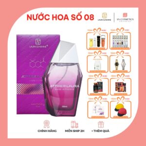 Nước Hoa Nữ Số 8 ATTIRER LAURA Nhật Kim Anh 100ml