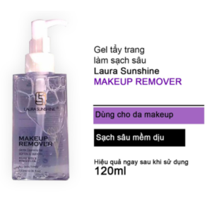 Gel tẩy trang làm sạch sâu Laura Sunshine MakeUp Remover Soften and Smooth (Chai 120ml) 2