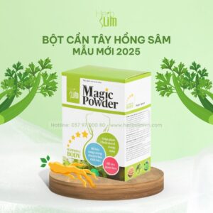 bột cần tây hồng sâm herbslim mẫu mới 2025 1