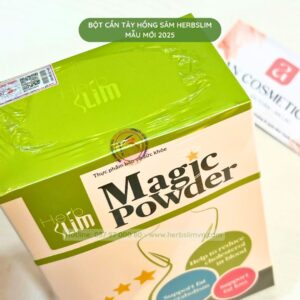 bột cần tây hồng sâm herbslim mẫu mới 2025 2