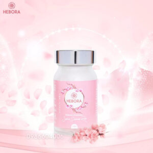 Viên uống hương tự thân Hebora Premium Sakura Damask Rose Nhật Bản (Hộp 60 viên) 2