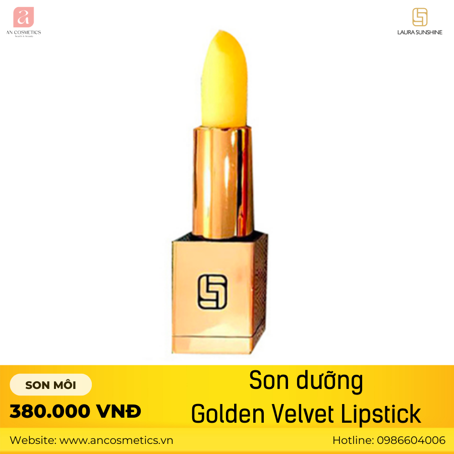 Giá trọn bộ sản phẩm Laura Sunshine - Nhật Kim Anh son dưỡng Gonlden velvet lipstick