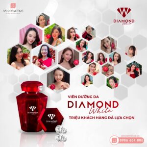viên uống trắng da diamond white chính hãng 4