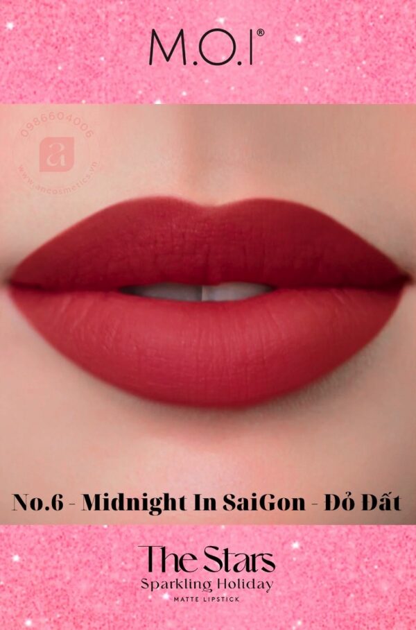 bảng màu son thỏi the stars m o i by thanh hằng no6 midnight in saigon 3