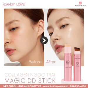 Kem nền collagen Magic DD Stick Candy Love (5)