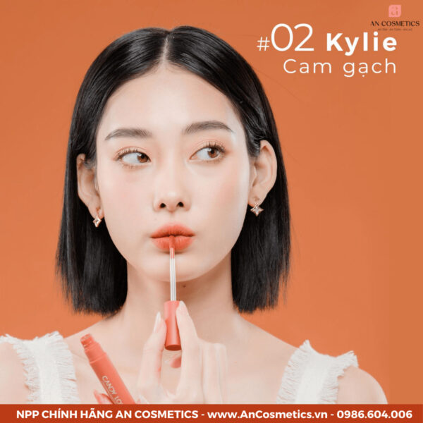 son kem nhung lì candy love màu 2 kylie cam gạch (2)