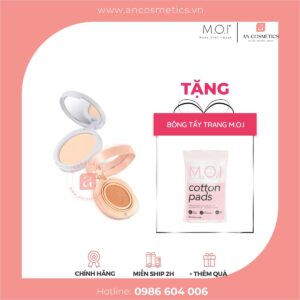 combo phấn nước m.o.i và phấn phủ m.o.i