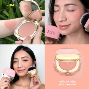 phấn má hồng m.o.i hồ ngọc hà no.2 cam đào