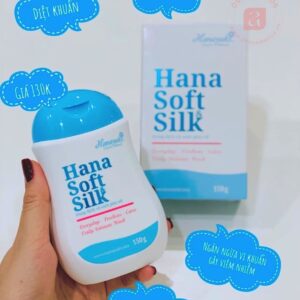 Dung dịch vệ sinh màu xanh Hanayuki Hana Soft & Silk 150g 2