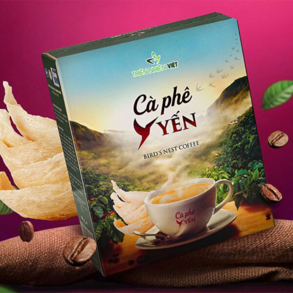 Cà phê Yến Thiên Nhiên Việt - Hộp 10 gói (1)