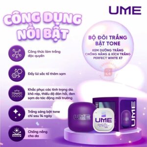 công dụng kem body dưỡng thể trắng da toàn thân ume ngọc trinh - hộp màu tím đậm 3