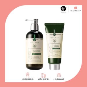 Bộ Gội Xả Gừng Trắng Weilaiya Zingiber Detox Shampoo & Conditioner Set