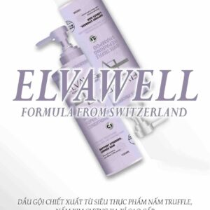 Cặp gội xả phục hồi hư tổn siêu suôn mượt Elvawell White Truffle Repairing Sampoo & Conditioner 7