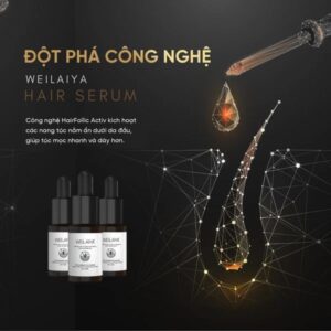 Serum kích mọc và làm dày tóc Weilaiya Ginger Hair Root Nourishing Essence 5