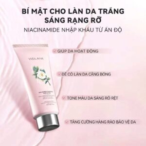 Sữa dưỡng thể trắng da hoa trà Weilaiya body lotion 8