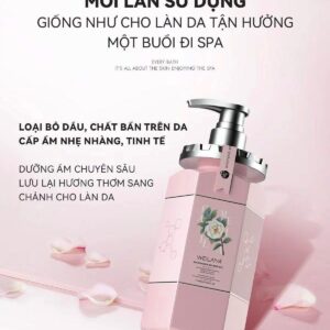 Sữa tắm trắng da hoa trà Weilaiya 6