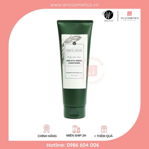 Xả Gừng Trắng Weilaiya Ginger Conditioner 250ml