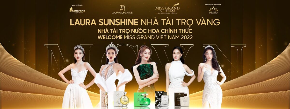 banner nước hoa laura paris