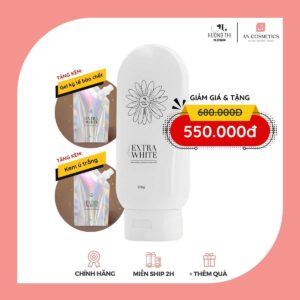 bộ dưỡng trắng toàn thân hương thị extra white