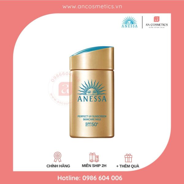 Sữa chống nắng bảo vệ hoàn hảo Anessa Perfect Sunscreen Skincare UV SPF 50 60ml - 1