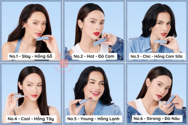 bảng màu son thỏi MOI The New Iconic phiên bản giới hạn (3)