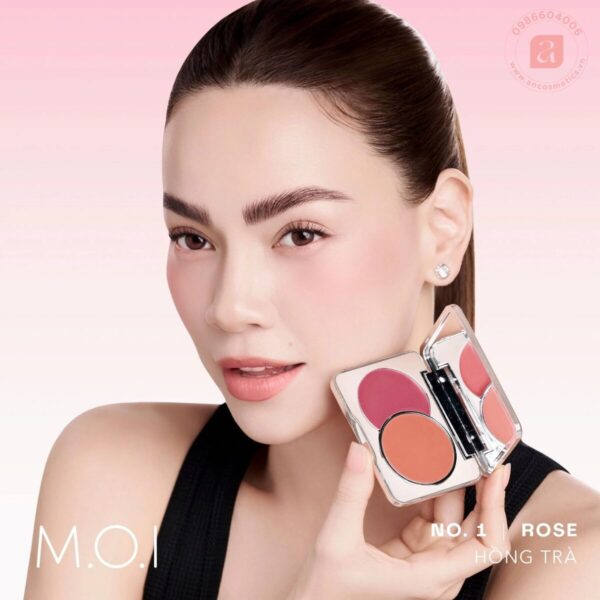 Má hồng kem M.O.I Dual Cream Blusher hồ ngọc hà (2)