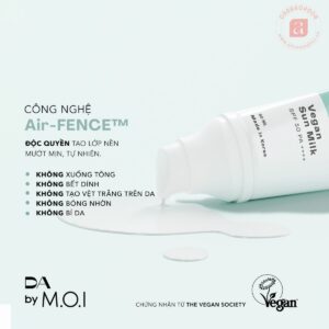 kem chống nắng thuần chay da by m.o.i vegan sunmilk 50ml (7)