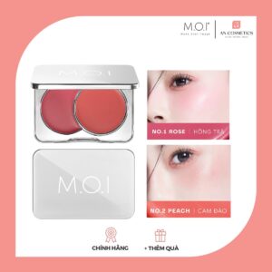 má hồng kem m.o.i