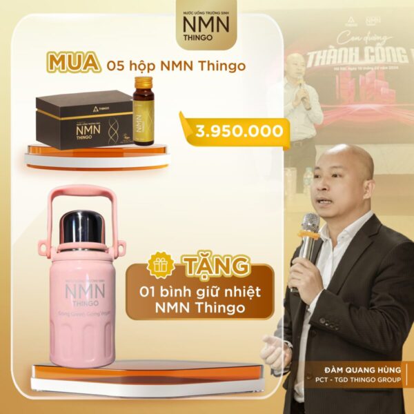 5 set nmn tặng bình giữ nhiệt nmn thingo