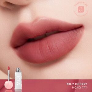 son kem lì m.o.i lollipops No.2 cherry hồng tây