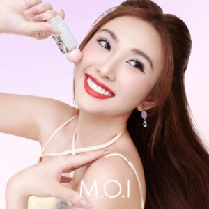 son kem lì m.o.i lollipops No.3 watermelon đỏ cam