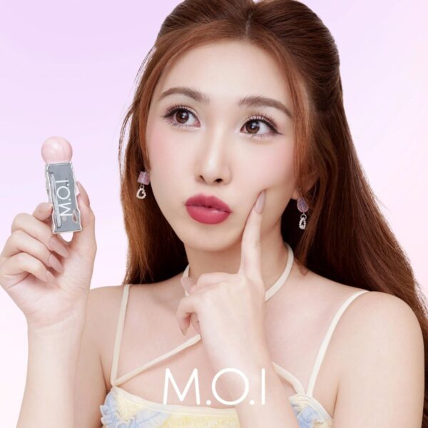 son kem lì m.o.i lollipops No.6 raspberry hồng cánh khô