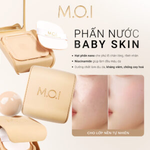 phấn nước m.o.i baby skin cushion