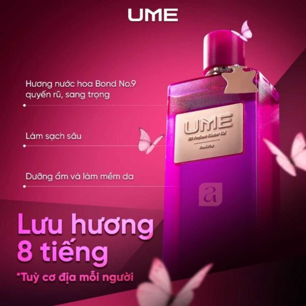 sữa tắm nước hoa ume ngọc trinh 3