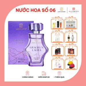 Nước Hoa Nữ 6 GRACIEUX LAURA Nhật Kim Anh 100ml (1)