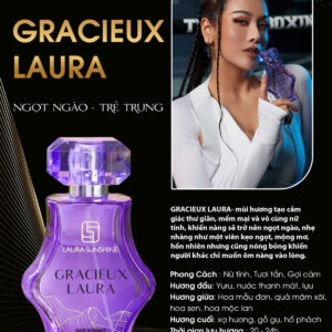 Nước Hoa Nữ 6 GRACIEUX LAURA Nhật Kim Anh 100ml (1)