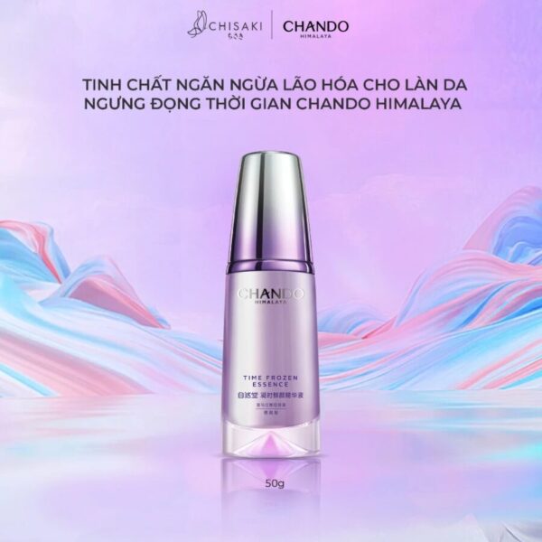 Tinh chất hỗ trợ da lão hoá cho làn da CHANDO Himalaya Time Frozen Aging Resistance Activating Essence 40ml (3)