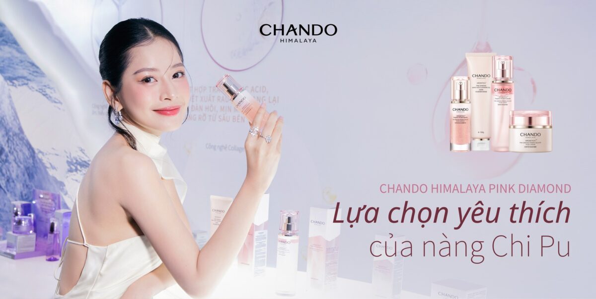 Toner CHANDO Himalaya giúp phục hồi lão hóa do trọng lực 110ml chứa tế bào gốc hoa hồng (1)