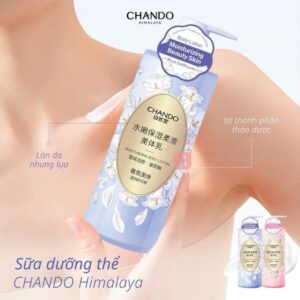 sữa dưỡng thể dưỡng ẩm thảo dược chando himalaya (2)