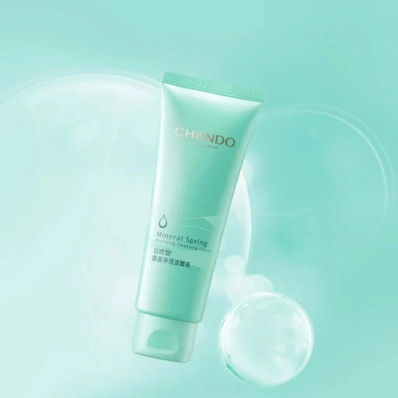 Sữa rửa mặt dưỡng ẩm CHANDO Himalaya Mineral Spring Purifying Cleansing Cream (2)