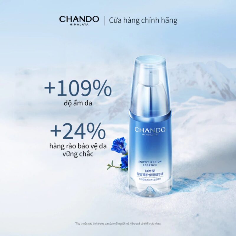 Tinh Chất Dưỡng Ẩm Vùng Băng Tuyết CHANDO Himalaya 40ml Chứa Rau Má Hàng Chính Hãng (5)