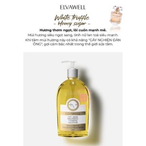 Sữa tắm nước hoa nấm Truffle Elvawell - Sugar Honey 500ml (2)