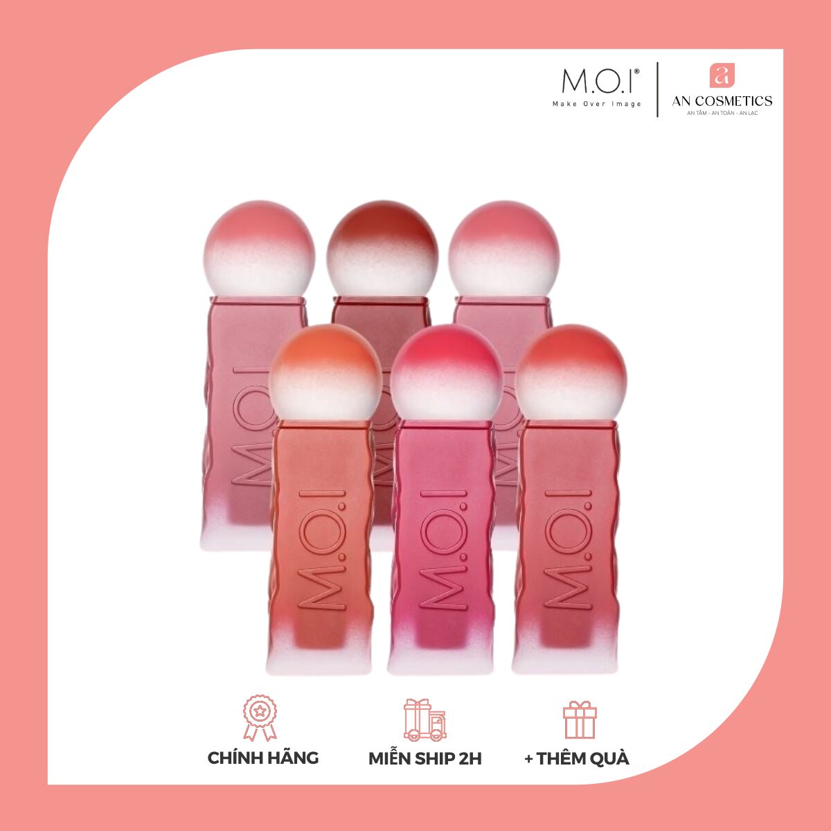 set 6 son cotton candy m.o.i