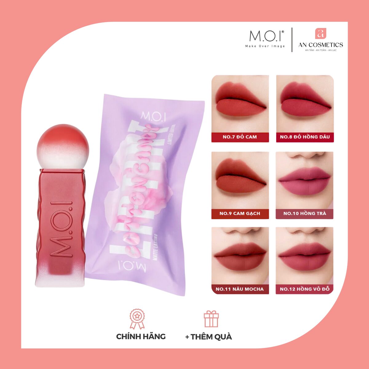 son tint lì cotton candy m.o.i. hồ ngọc hà