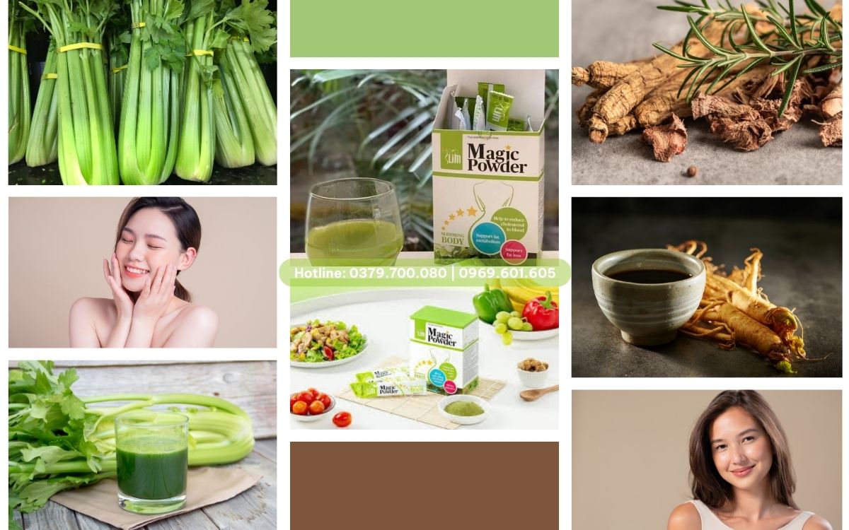 Bí Quyết Sử Dụng Bột Cần Tây Hồng Sâm Herbslim (1)