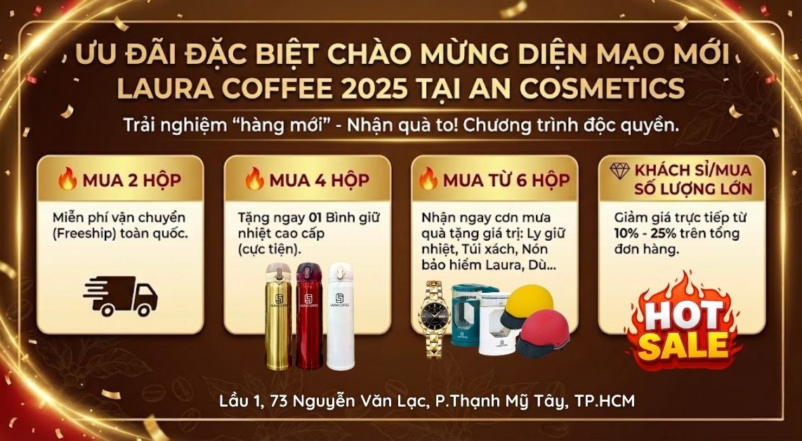 Cà Phê Laura Coffee Mẫu Mới 2025 - 2