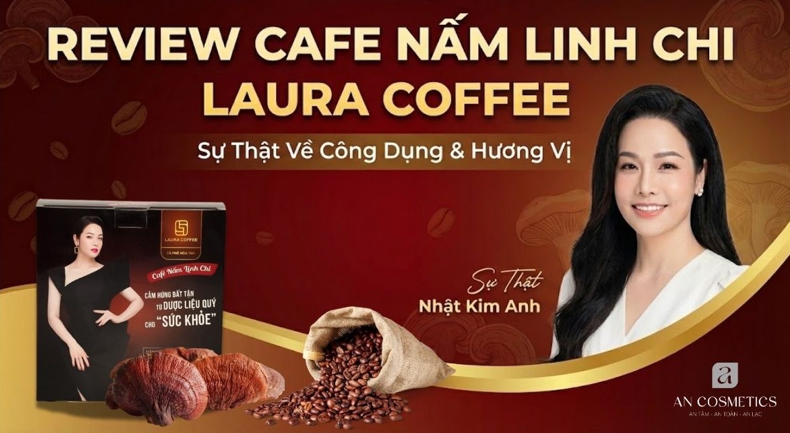 Review Cafe Nấm Linh Chi Laura Coffee - 1