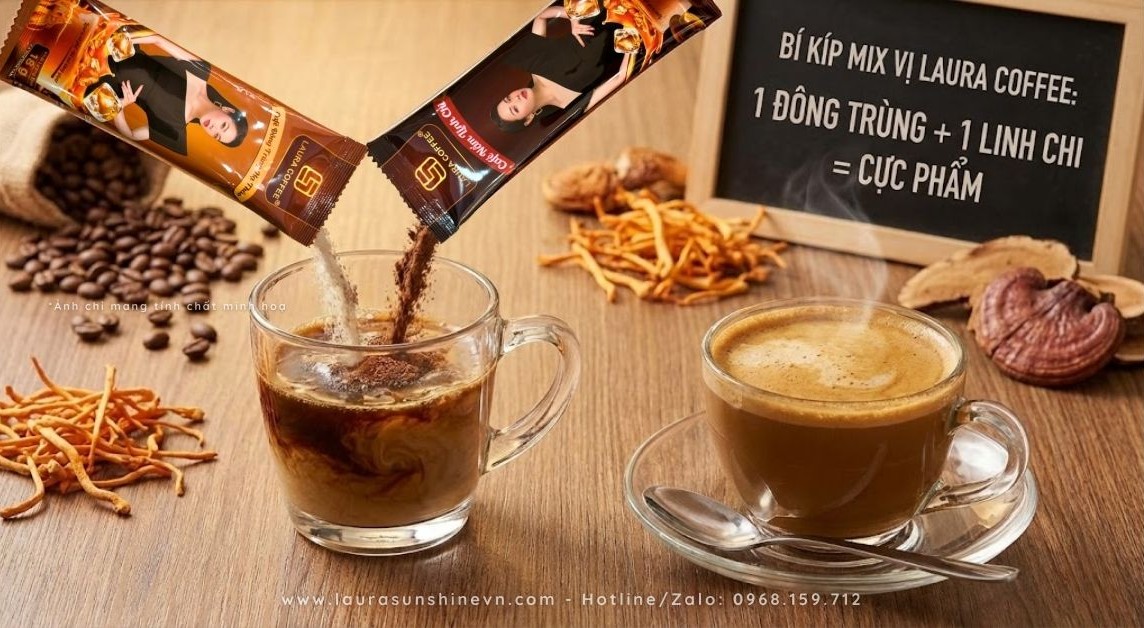 So Sánh Cafe Đông Trùng và Linh Chi Laura Coffee - 4