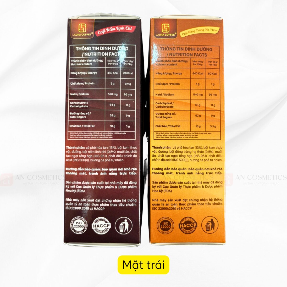 bao bì mới cafe laura 2025 2