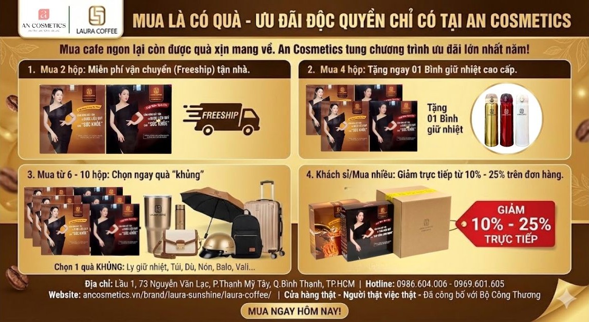 mua laura coffee chính hãng ở đâu - 5